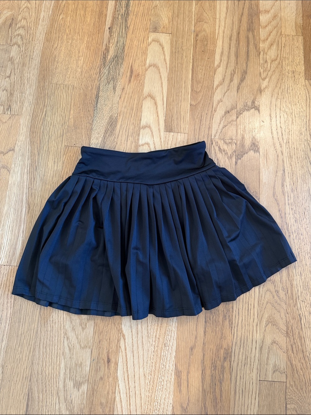 art class Black Pleated Skater Skirt